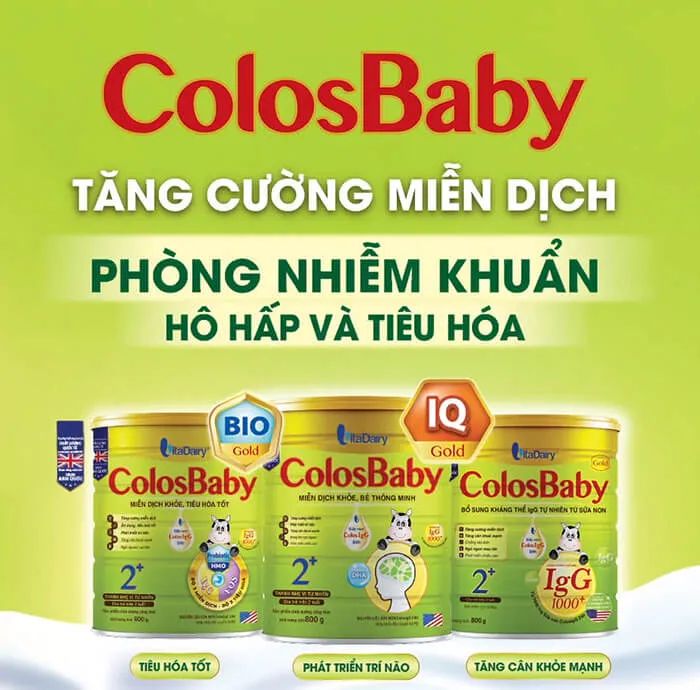 Hình ảnh sữa Colosbaby chính hãng - Đẳng cấp dinh dưỡng