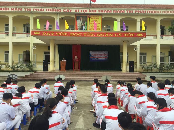 Không gian học tập thân thiện tại THCS Hòa Lạc