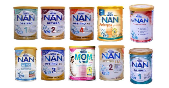 Hình ảnh sữa Nestlé NAN chính hãng - Phiên bản cao cấp