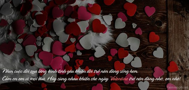 Hình ảnh minh họa ngọt ngào ngày Valentine (Nguồn: Internet)