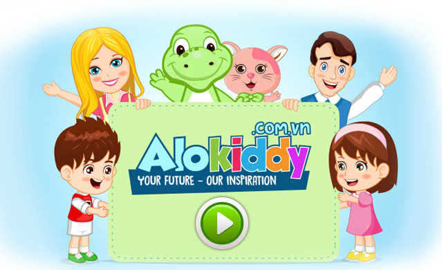Hình ảnh minh họa ứng dụng Alokiddy - Tiếng Anh trẻ em