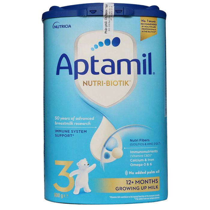 Hình ảnh Sữa Aptamil Đức số 3 800g dành cho bé từ 12 tháng