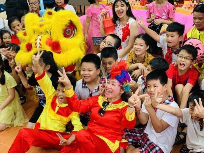 Giờ học ngoại khóa đầy sáng tạo của học sinh Trường Tiểu học Lê Lợi