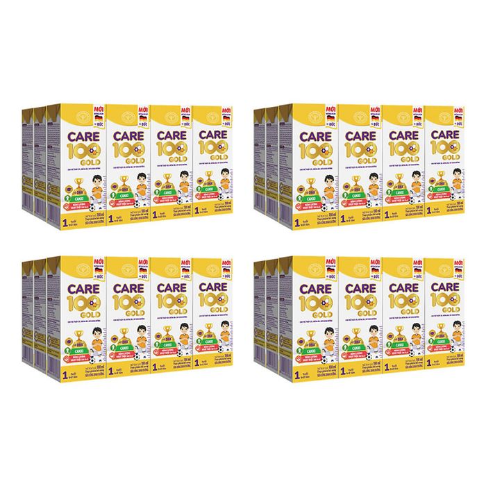 Bộ sưu tập hình ảnh Sữa Care 100 Gold pha sẵn đa góc nhìn