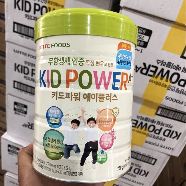 Sữa Kid Power A+ ảnh 2 - Hình ảnh chi tiết về dòng sữa cao cấp giúp trẻ phát triển toàn diện từ Hàn Quốc