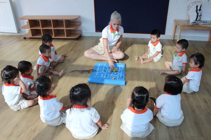 Góc học tập sáng tạo tại Thế Giới Xanh