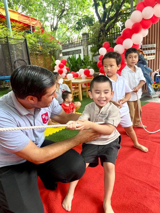 Góc sáng tạo nghệ thuật tại WonderKids Montessori