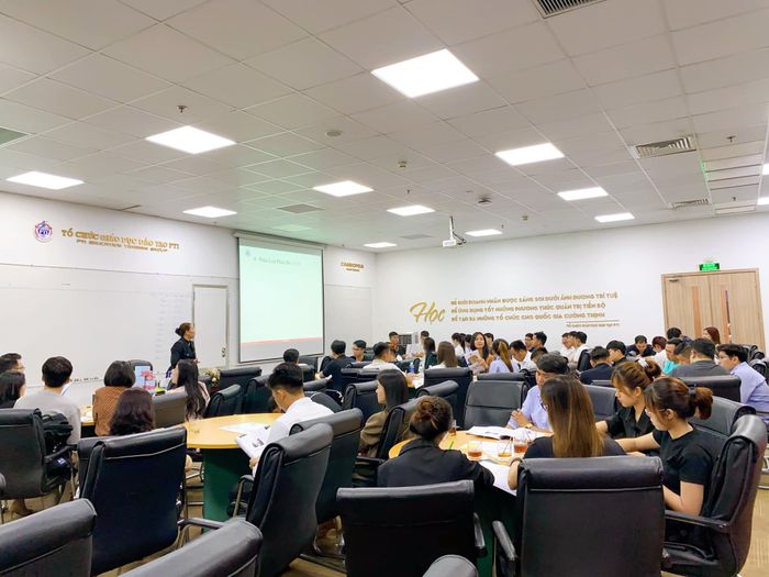 Không gian đào tạo hiện đại tại Học viện PTI