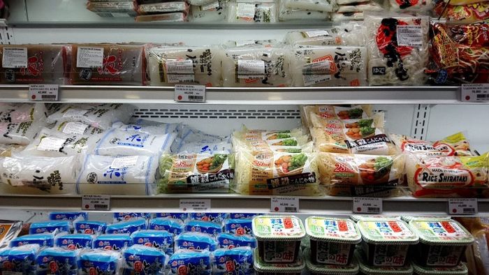Góc trưng bày đặc sản Nhật tại Ichiban Market
