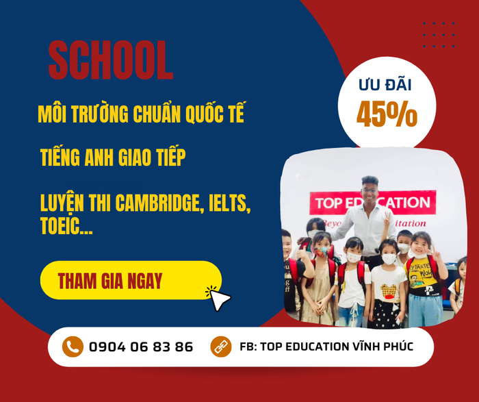 Hình ảnh TOP EDUCATION Vĩnh Phúc 2