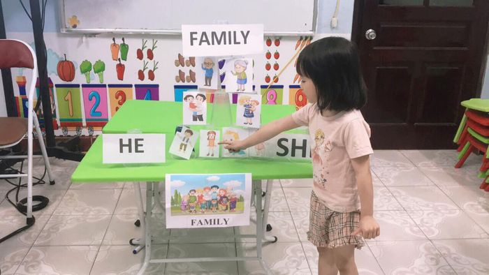 Hình ảnh lớp học năng động tại Danoschool Phúc Yên