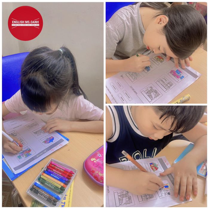 Không gian học tập tại Anh ngữ Ms.Oanh
