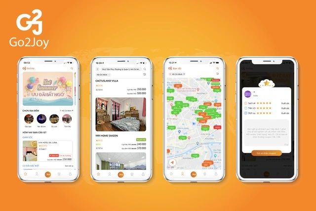 Giao diện hiện đại của ứng dụng Go2Joy