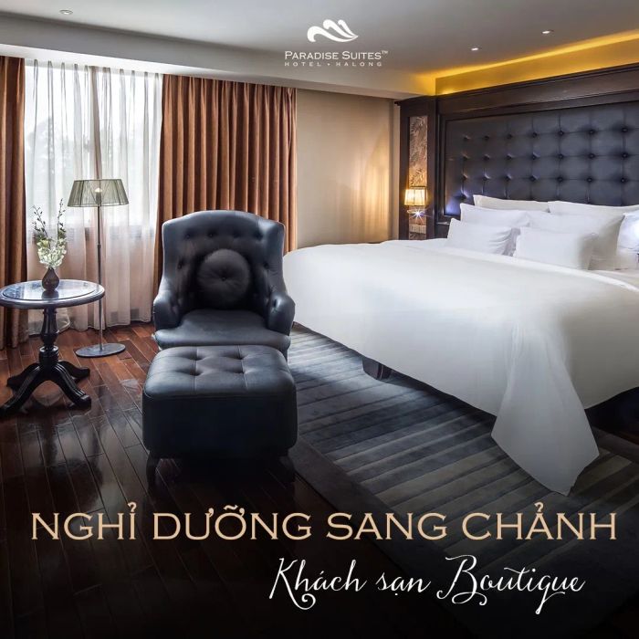 Không gian nội thất tinh tế tại Paradise Suites Hạ Long