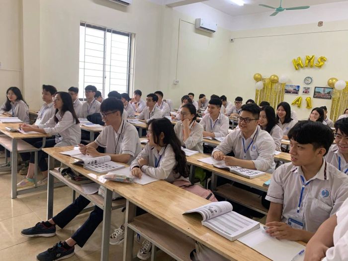 Hình ảnh lớp học tại Ngoại Ngữ Phương Đông
