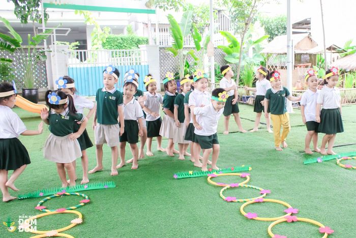 Những giờ học đầy niềm vui tại Mầm Non Đom Đóm Bình Dương