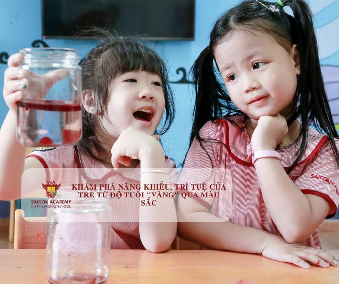 Trường Mầm Non Quốc Tế Saigon Academy - Hoạt động vui học sáng tạo