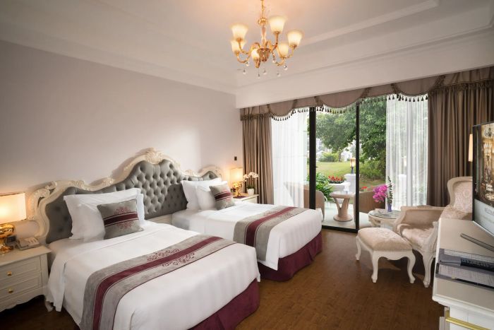 Không gian sang trọng tại Vinpearl Resort & Spa Hạ Long - góc view toàn cảnh vịnh