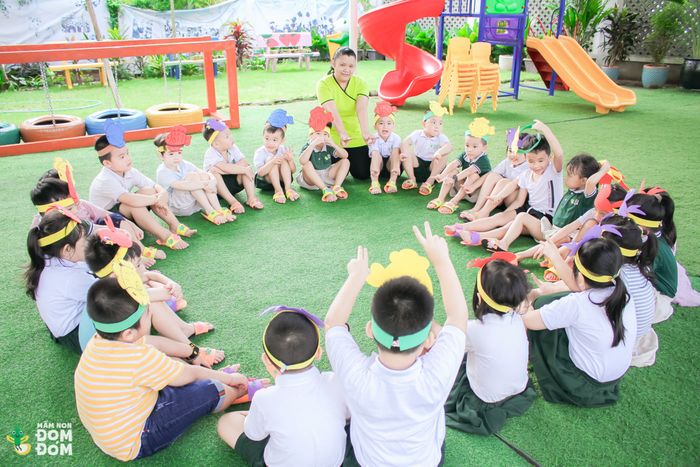Không gian học tập lý tưởng tại Mầm Non Đom Đóm Bình Dương