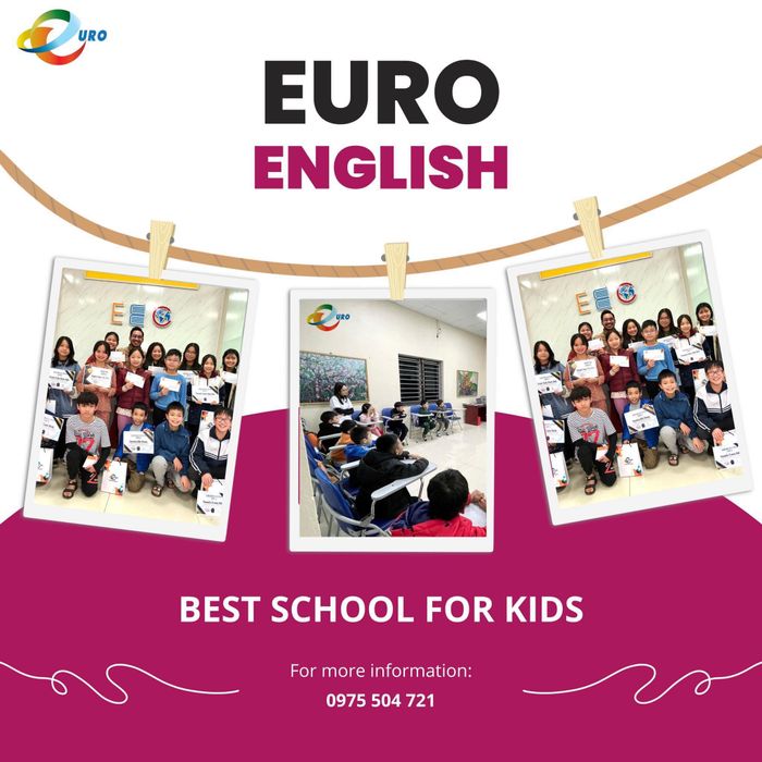 Hình ảnh lớp học tại EURO English Vĩnh Phúc