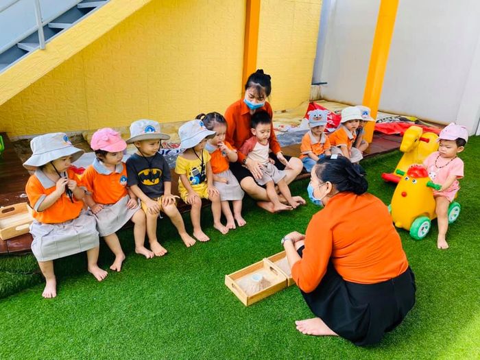 Không gian học tập tại Mother Goose Academy