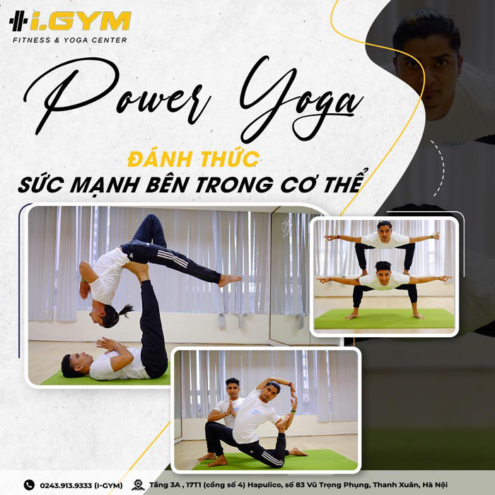 Hình ảnh lớp học yoga tại Igym Fitness & Yoga
