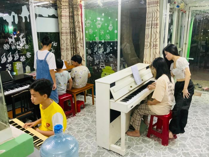 Không gian học tập truyền cảm hứng tại Music Garden Education