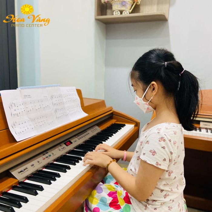 Không gian học tập truyền cảm hứng tại Hoa Vàng Piano