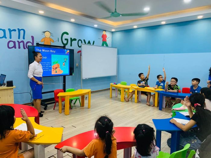 Ocean Edu Quốc Oai - Giờ học tương tác sôi nổi