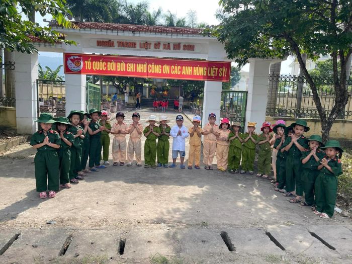 Góc vui chơi sáng tạo dành cho các bé tại Mầm Non Họa Mi
