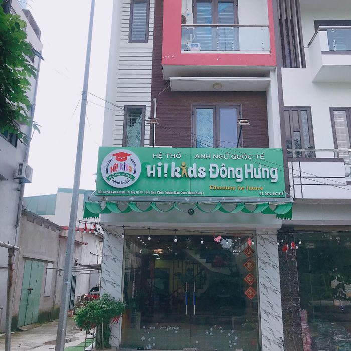 Hình ảnh hoạt động ngoại khóa sôi động tại Hi! Kids Đông Hưng