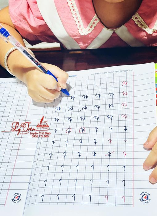 Hình ảnh lớp học tại Trung Tâm Ly Trâm