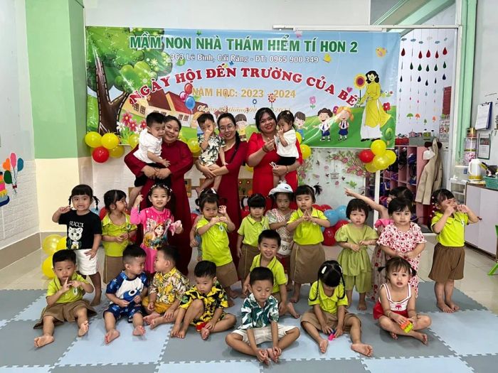 Khoảnh khắc đáng yêu tại Mầm Non Nhà Thám Hiểm Tí Hon - Nơi những bài học cuộc sống được truyền tải qua những trải nghiệm vui vẻ và đầy sáng tạo