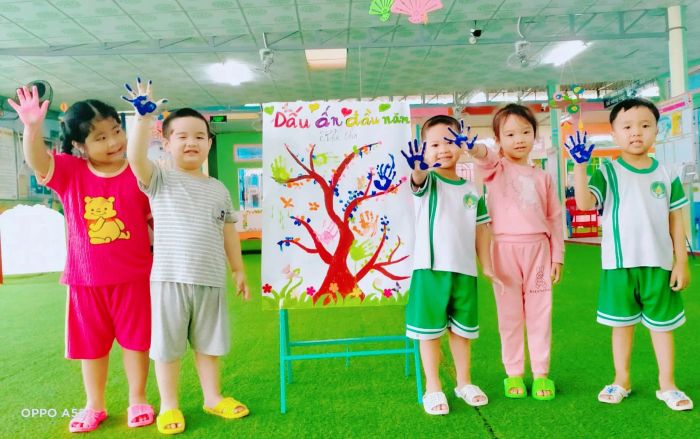 Khoảnh khắc đáng yêu tại Trường Mầm Non Bé Ngoan - Nơi những bài học cuộc sống được truyền tải qua các hoạt động vui chơi sáng tạo