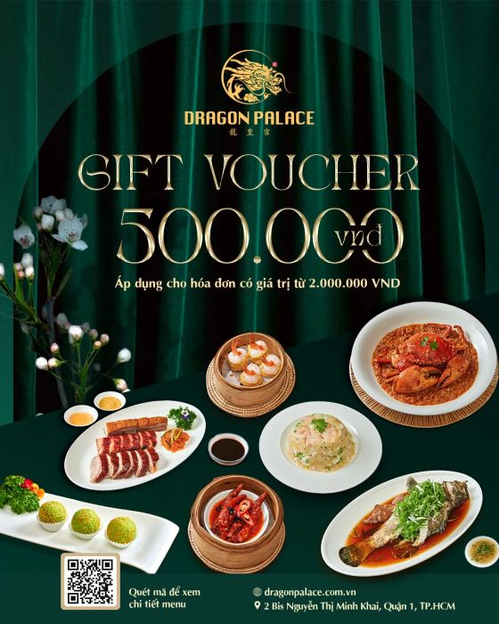 Dragon Palace Restaurant - Nghệ thuật ẩm thực Quảng Đông