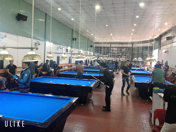 Góc chơi bida sang trọng tại Thế Giới Billiards Club