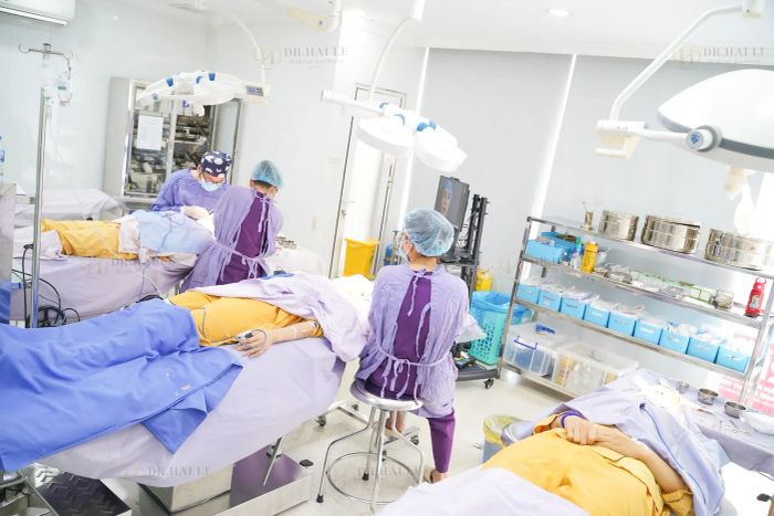 Hình ảnh quy trình nâng cơ chuẩn y khoa tại Viện Thẩm mỹ Y khoa Dr.Hải Lê