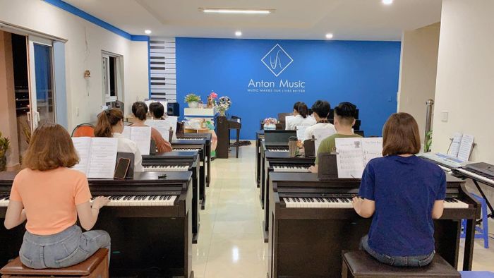 Không gian học tập đầy cảm hứng tại Anton Music Center