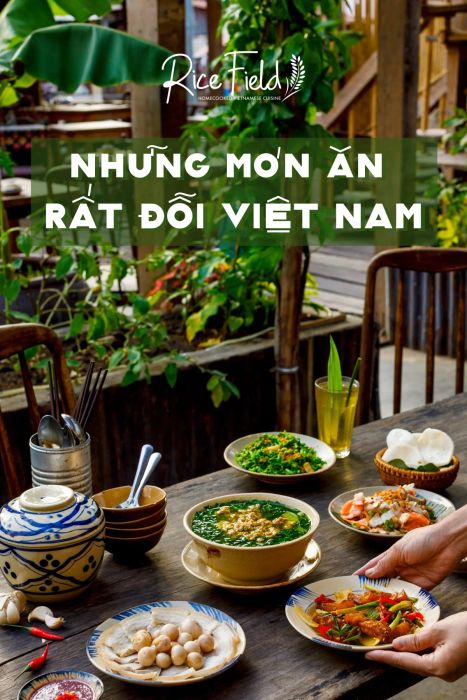 Rice Field - Bữa cơm gia đình đúng điệu Việt Nam