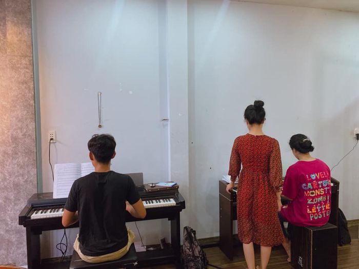 Không gian đào tạo chuyên nghiệp tại Trung Tâm Âm Nhạc Victor Nguyễn