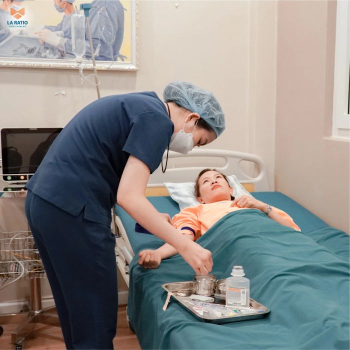 Hình ảnh không gian sang trọng tại Viện thẩm mỹ La Ratio