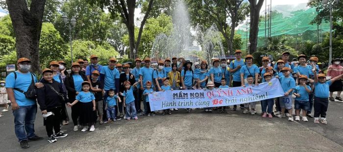 Khoảnh khắc đáng yêu tại Mầm Non Quỳnh Anh - Nơi mỗi ngày đến trường là một hành trình khám phá đầy màu sắc và niềm vui bất tận.