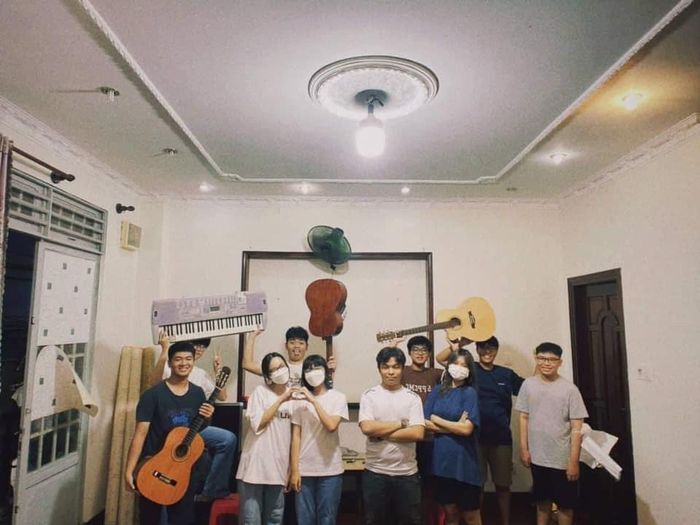 Hình ảnh hoạt động giảng dạy tại Thắng Mỹ Musix