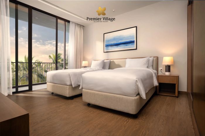 Khoảnh khắc đẹp tại Premier Village Ha Long Bay Resort - góc view tuyệt mỹ hướng vịnh