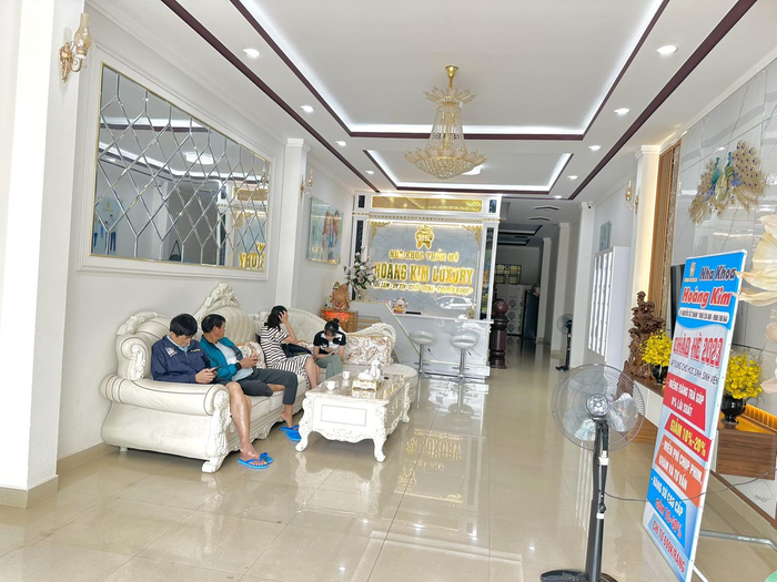 Hình ảnh không gian hiện đại tại Nha khoa Hoàng Kim