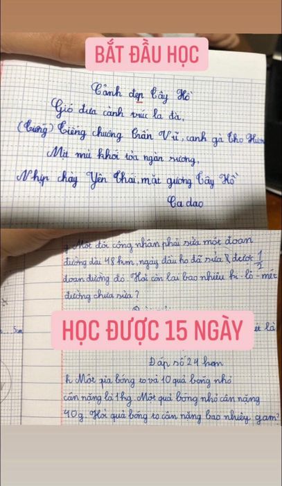 Hình ảnh thực tế lớp học tại Trung tâm luyện chữ Quỳnh Ny - Ảnh 2