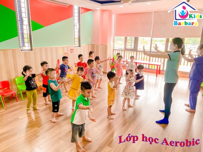 Khu vui chơi sáng tạo tại Barbara Kids