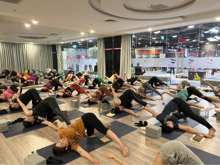 Hình ảnh không gian tập luyện tại Diamond Fitness Center