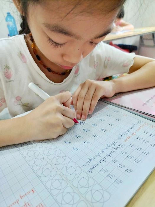 Không gian học tập lý tưởng tại Luyện Chữ Đẹp Ngọc Xuân