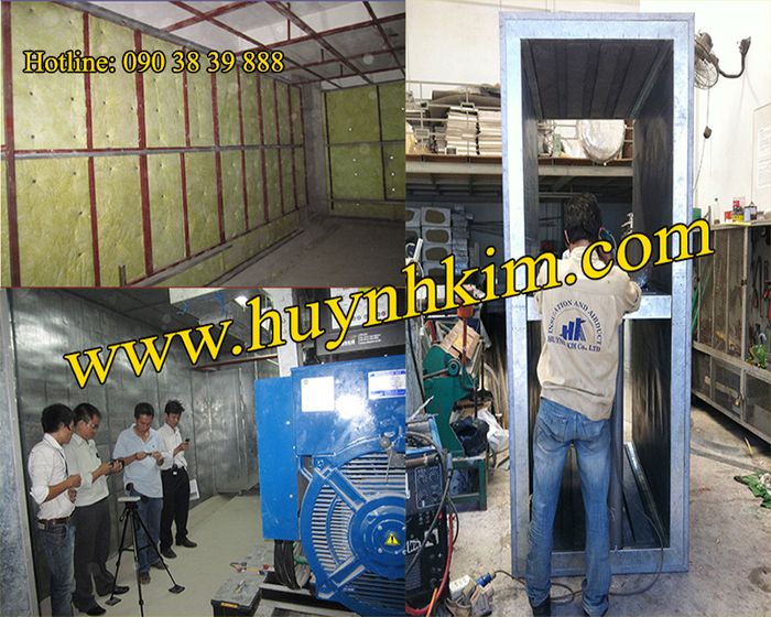 Hình ảnh thi công thực tế của Công Ty TNHH Cách Nhiệt Và Ống Gió Huỳnh Kim